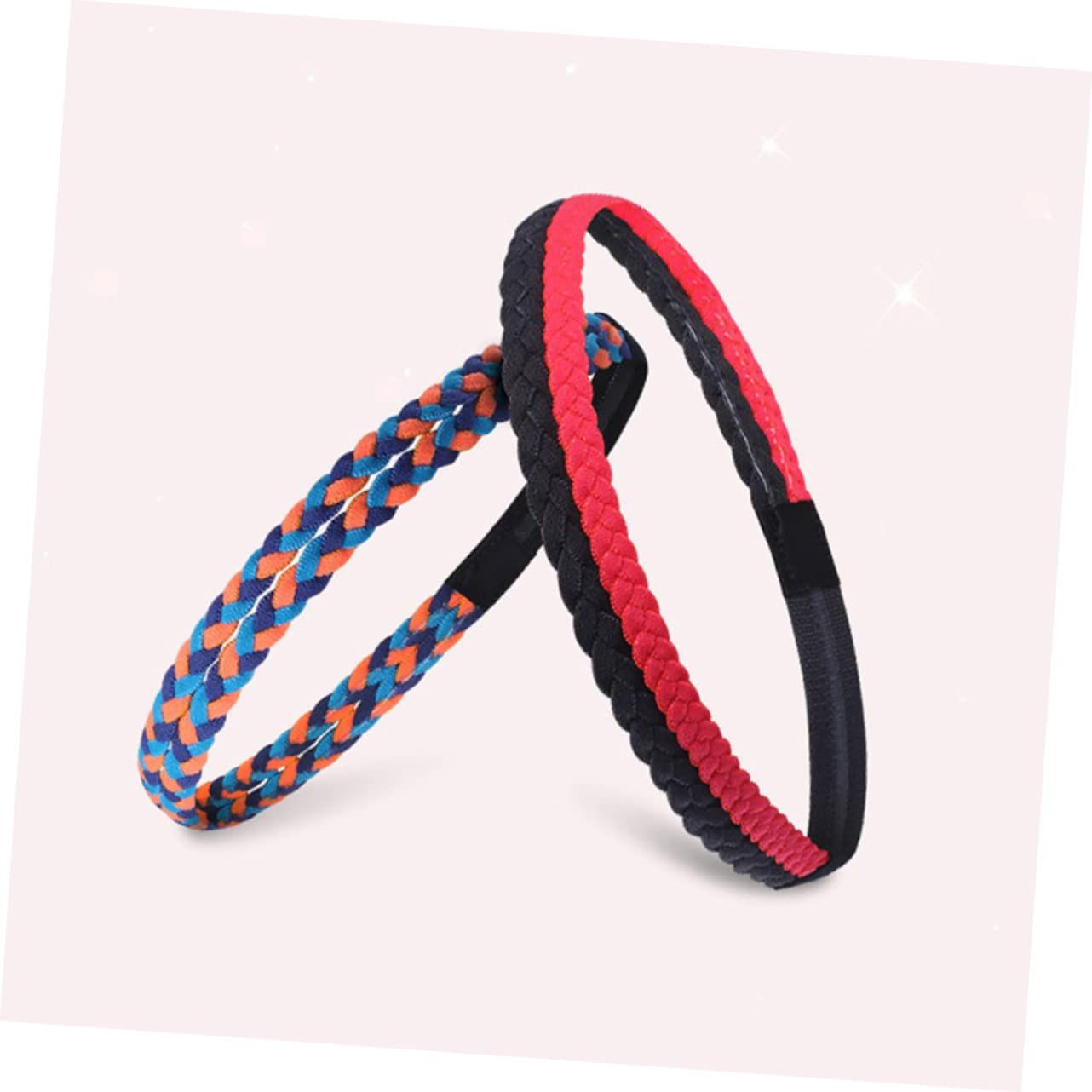 Fashion Braided Rope 4pcs Fitness Headband Yoga Headband Running Headband view 2