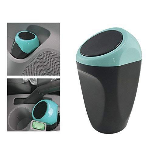 Mini Waste Can Rubbish Car Trash Can Rubbish Bin for Car /Office/Home Mini view 2