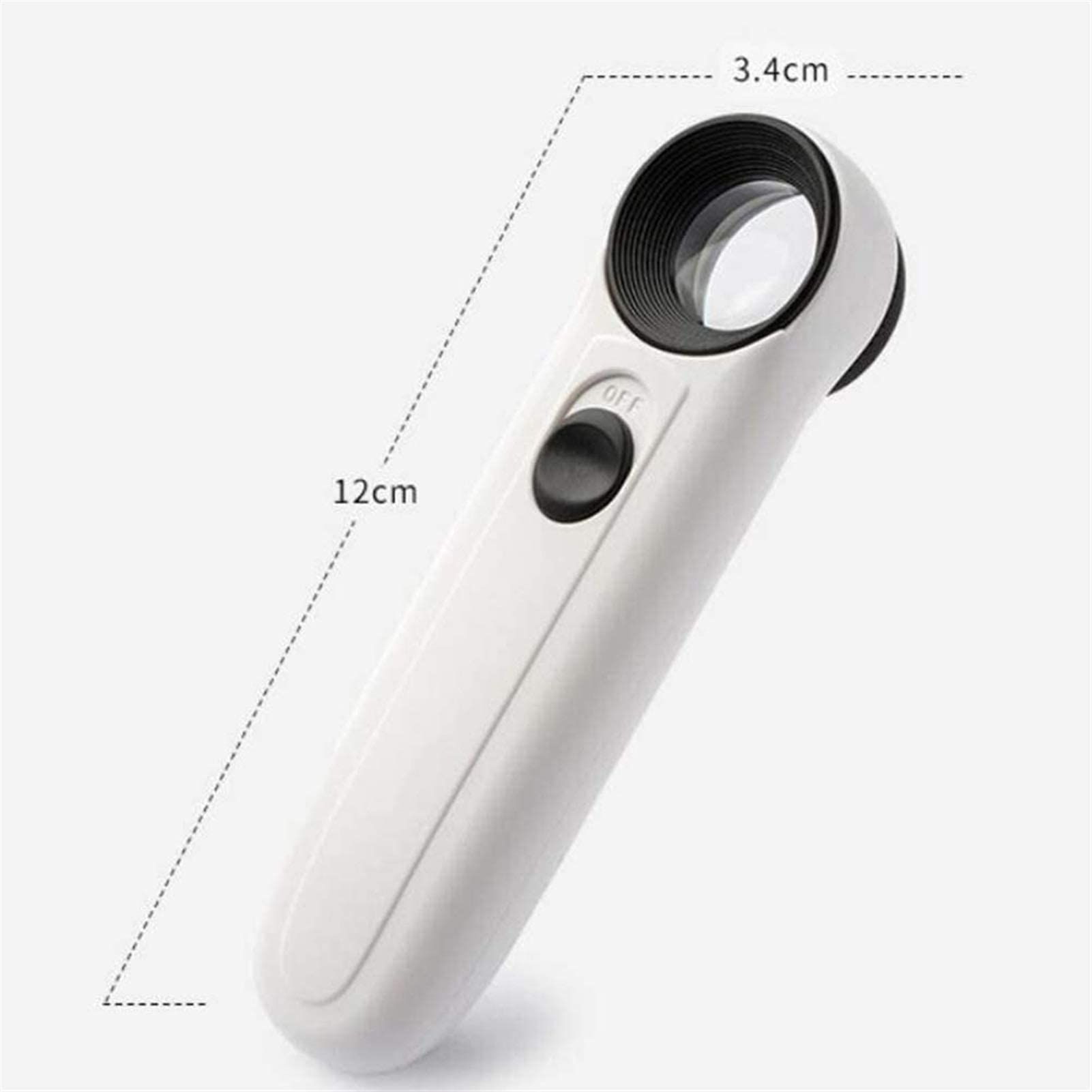 Lightweight Magnifying Glass High-Definition 40 Times Lighted Handheld view 5