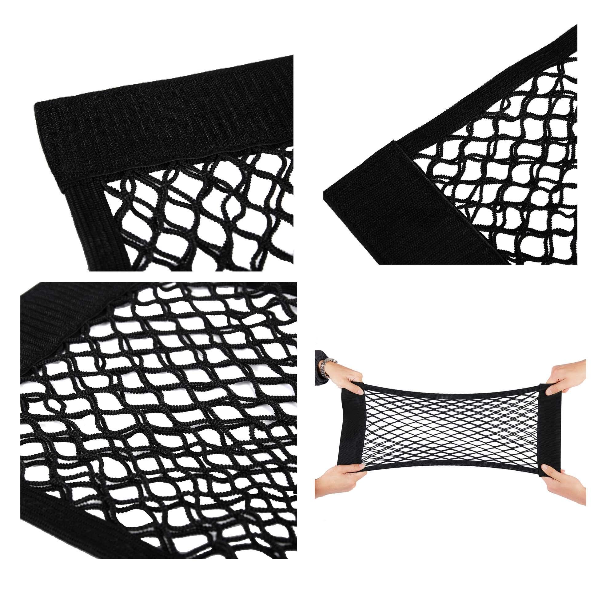 Net Wall Sticker Organizer Pouch Bag Storage Mesh Net for Car Trunk Storage view 2