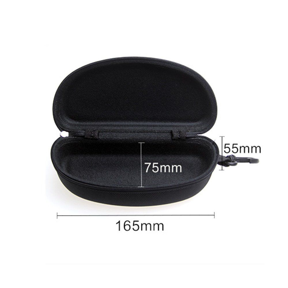 Sunglasses Case and Large Waterproof Eyeglasses Case Hard EVA zipper for Men & view 5