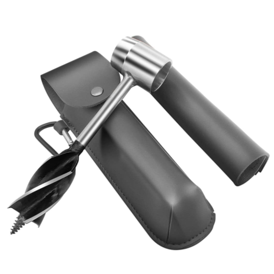 Hand Auger Wrench Survival Settlers Tool Wood Drill Peg Hole Maker Multitool