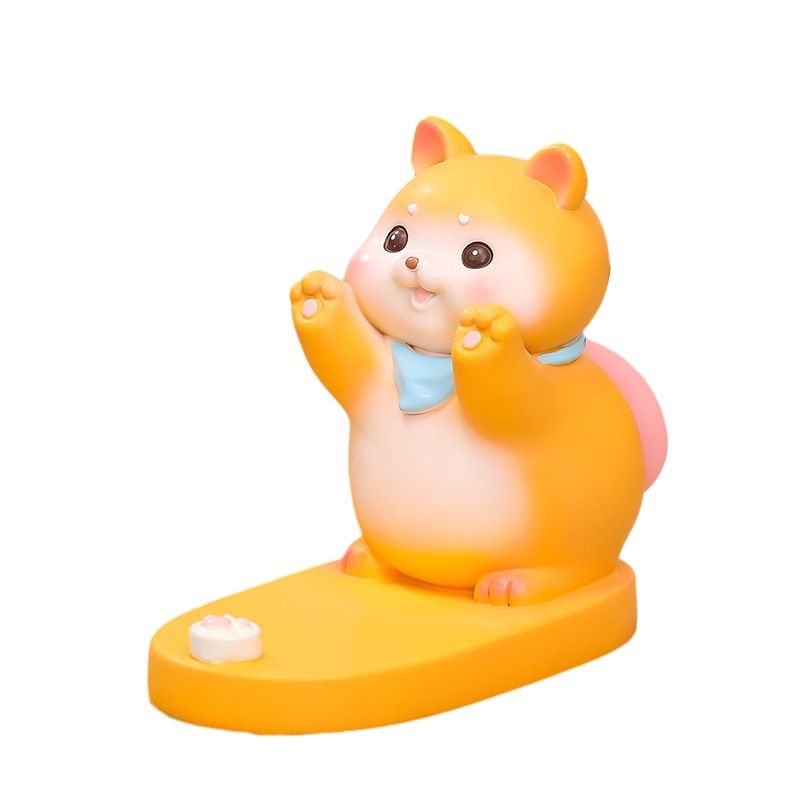 3 pcs Phone Holder Cartoon Phone Bracket Cellphone Stand Holder Pig Phone — image 1