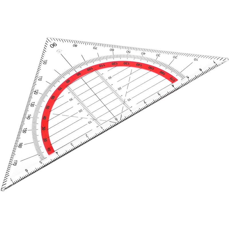 Colour Code Piece Geometry Set Square