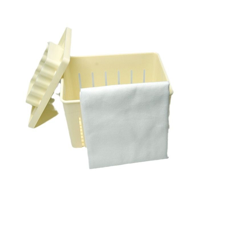 Tofu Press Mould (2PCS) DIY Homemade Tofu Maker Pressing Mold Kit +Soybean view 4