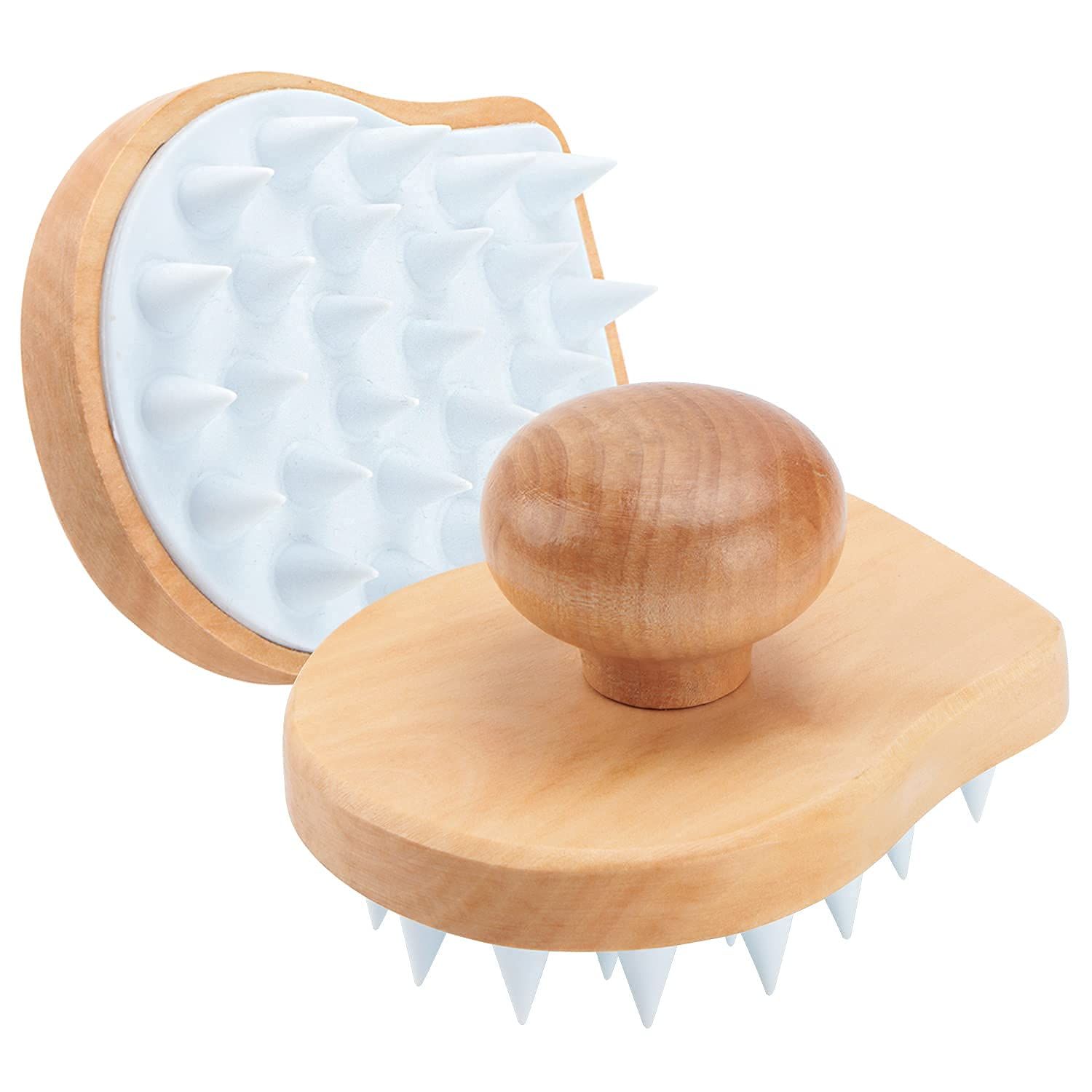 Scalp Care Brush, Shower Brush Scalp Scrubber Exfoliator with Soft Silicone — image 1
