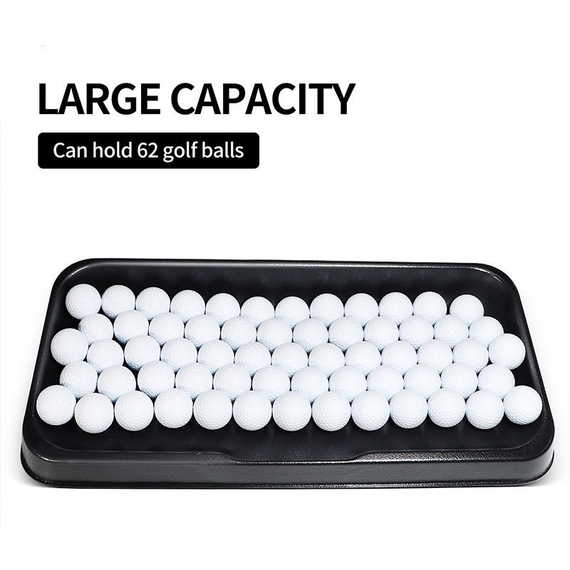 Golf Ball Trays Large Golf Ball Holder Golf Ball Containers with 62 Pieces view 3