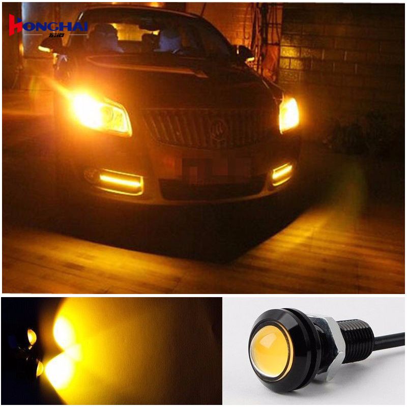 EyeBulbs Ultra thin Bumper DRL Fog Lights Motorcycle Light Daytime Running DRL view 2