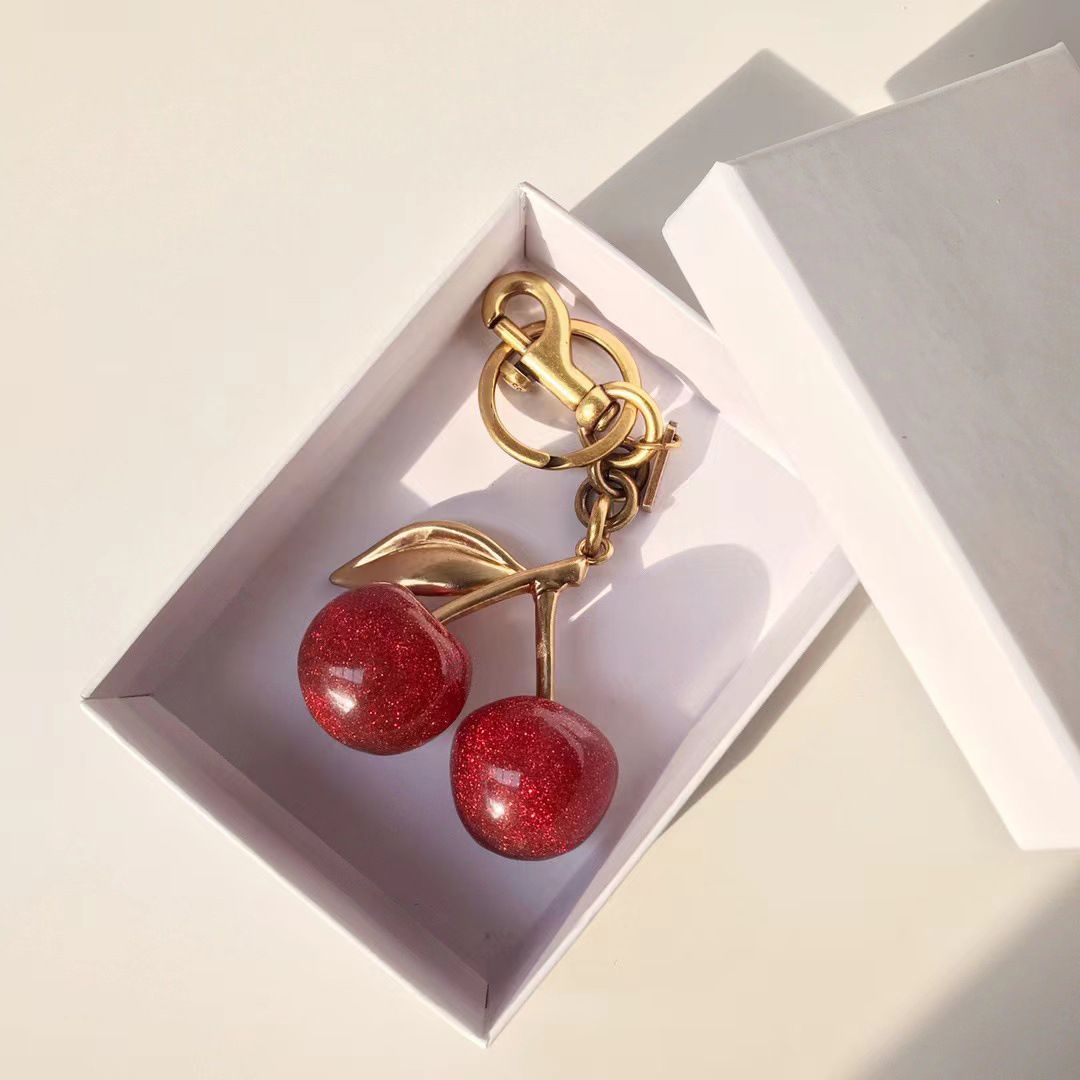 Glitter cherry Bag Charm view 5