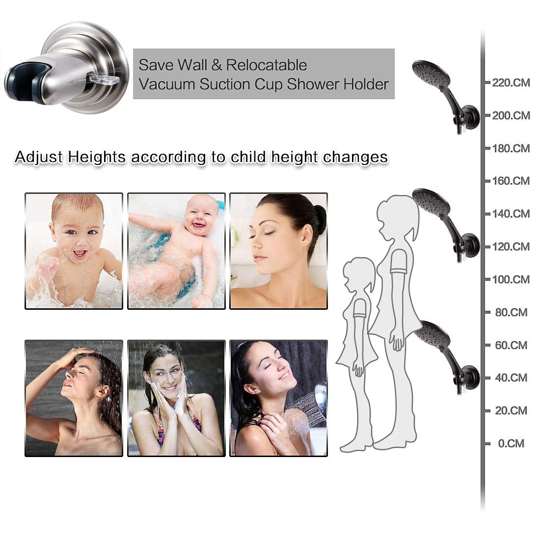 Shower Head Holder Adhesive view 3