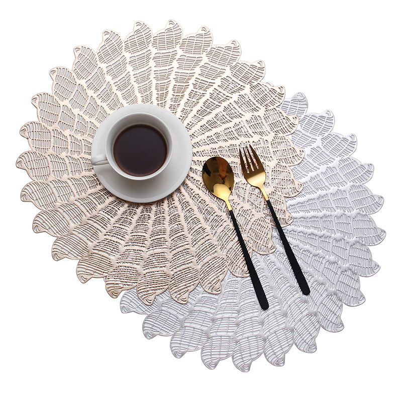 Kitchen Placemat Table Mat Cup Mats PVC Placemat Heat Insulation Placemat Bowl — image 1