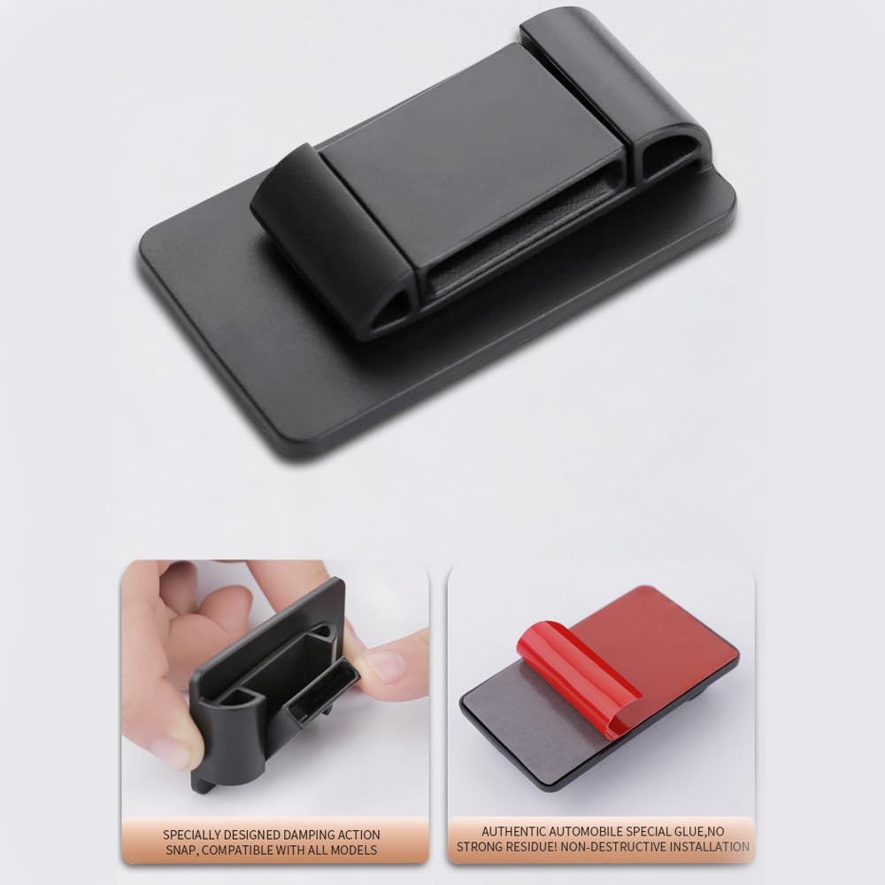 2pack Car Seat Belt Stabilizer Universal Seat Belt Receiver Clips Holder Car view 2