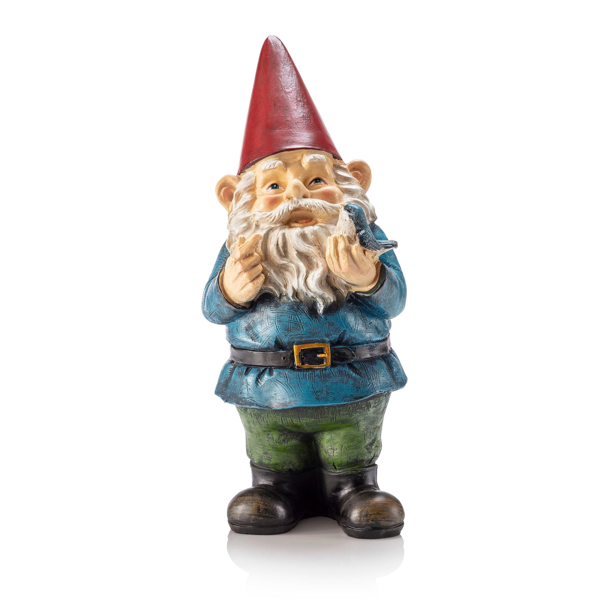 Bird Yard Statue Decoration Tall Outdoor Garden Gnome