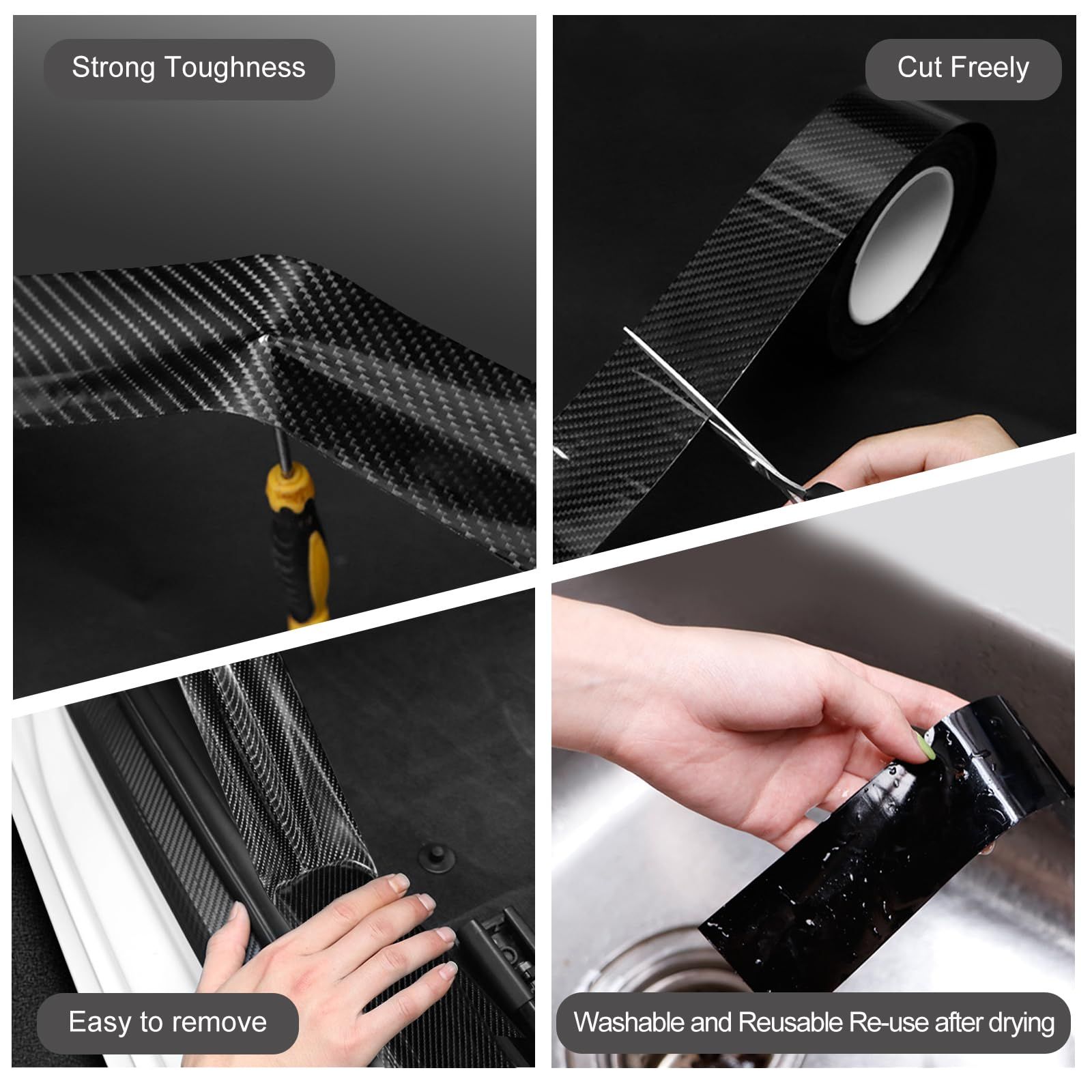 Universal Car Door Edge Guard Door Sill Protector view 5