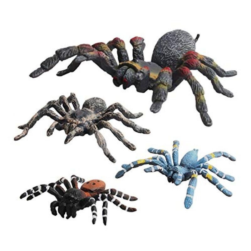 Simulated Spider Model Realistic Spider Figurines Plastic Spider Action Figure