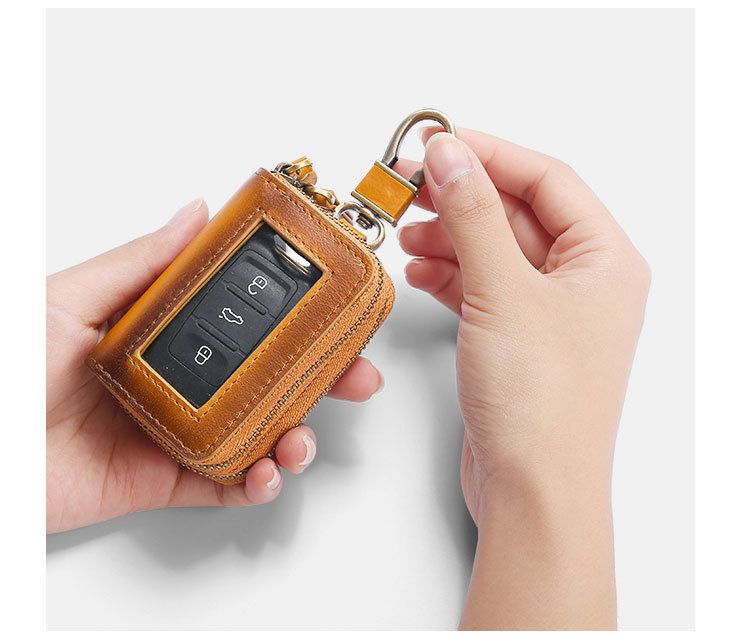 Double Layer Car Key Fob Case view 4