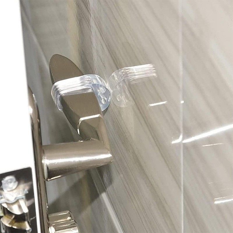 6 PCS Clear Door Wall Protector Door Stopper view 5