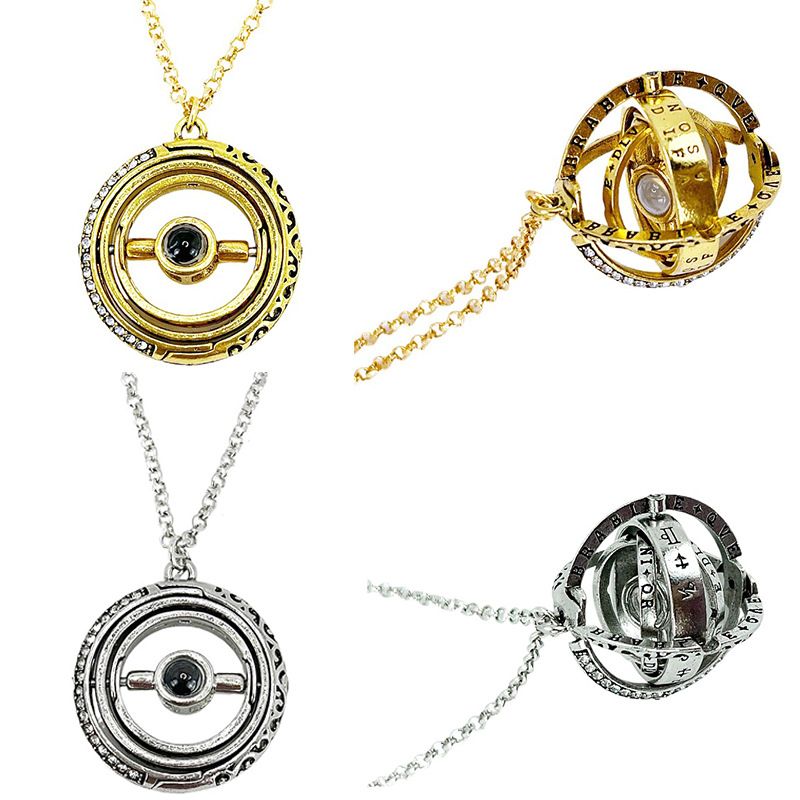 Openable Rotatable Astronomical Ball Projection Necklace Pendant Necklace for view 5