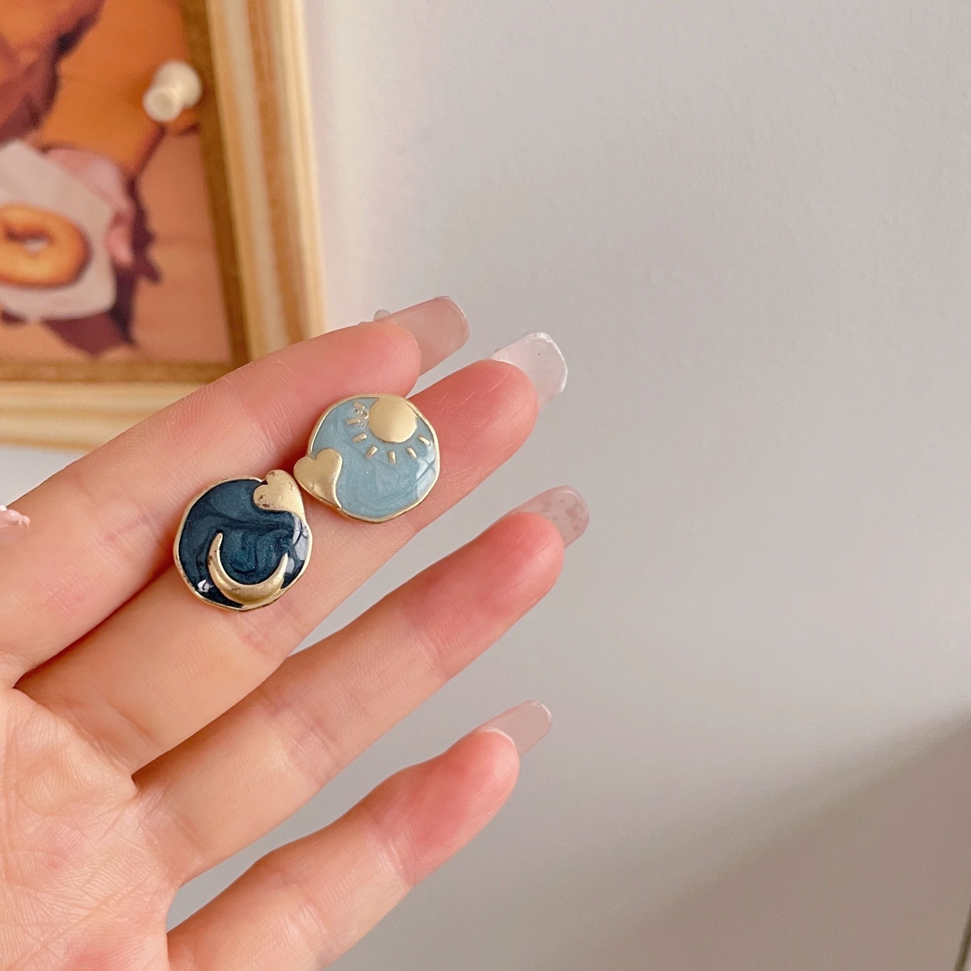 Clip on Earrings for Women Dangle view 3