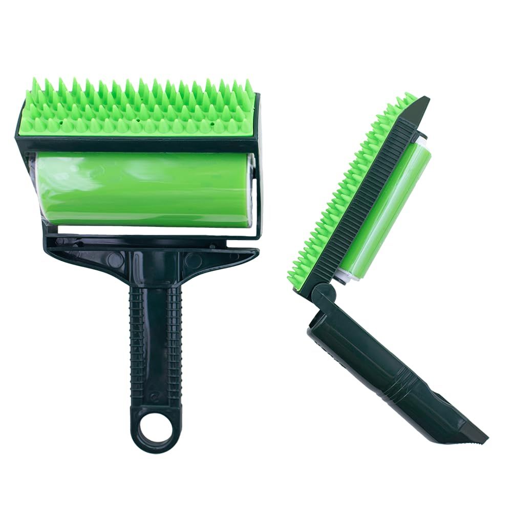 Handheld Set, Pet Hair Remover, Washable and Reusable Lint Roller for Pet Fur — image 1