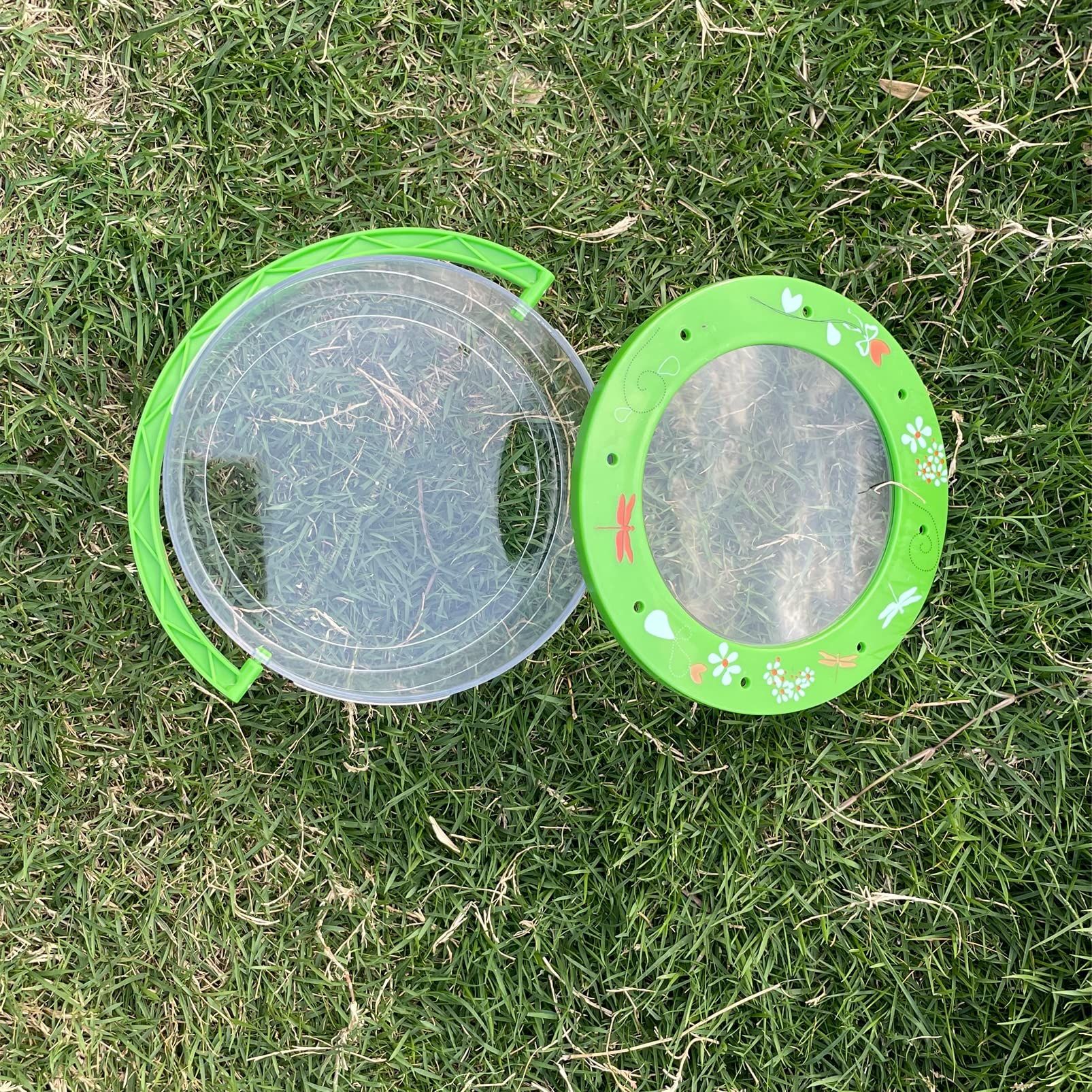 Explorers Bug Jar, Magnifier, Insect Observation Kit Built-in Ruler, Explorer