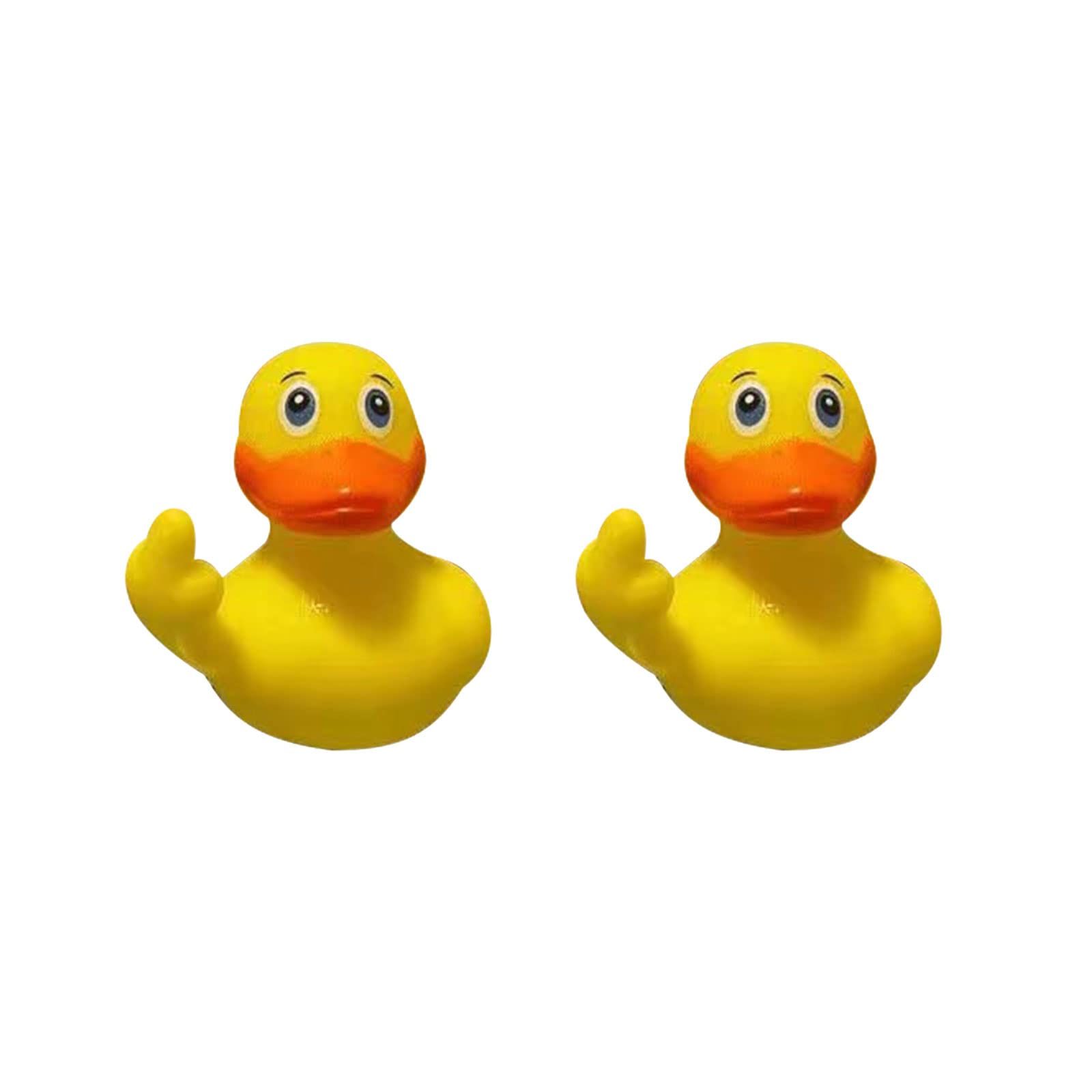 Rubber Ducks, 2.28" Finger Trump Rubber Duck, Cute Small Rubber Ducks Funny — image 1