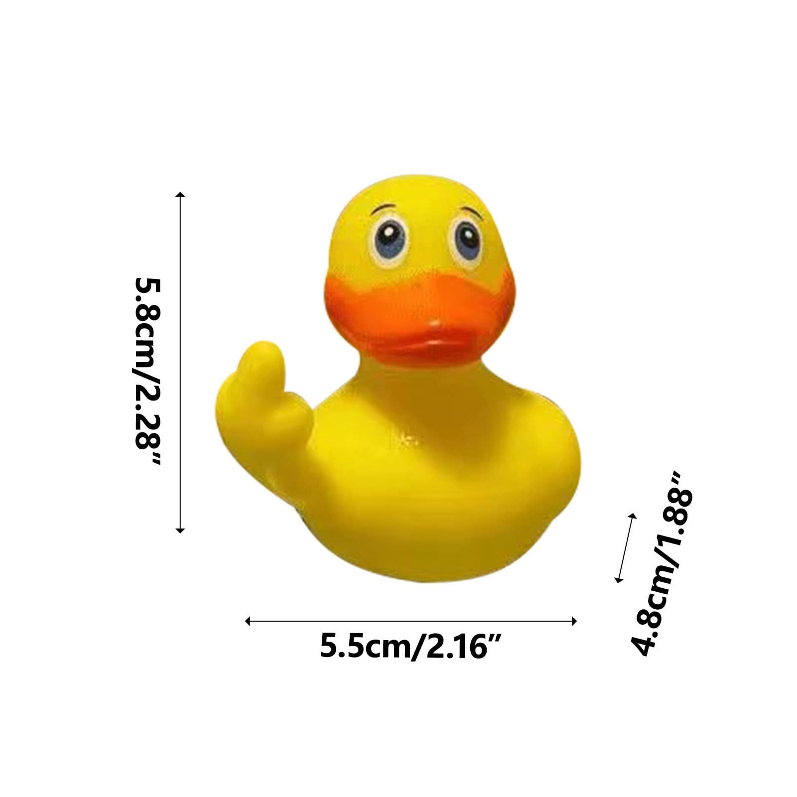 Rubber Ducks, 2.28" Finger Trump Rubber Duck, Cute Small Rubber Ducks Funny view 4
