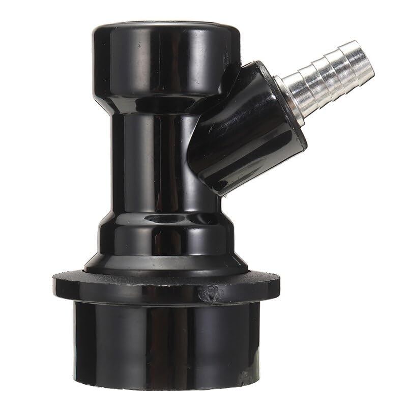 Plastic Stainless Steel Homebrew Ball Lock Keg Black White Beer Keg Dispenser view 3