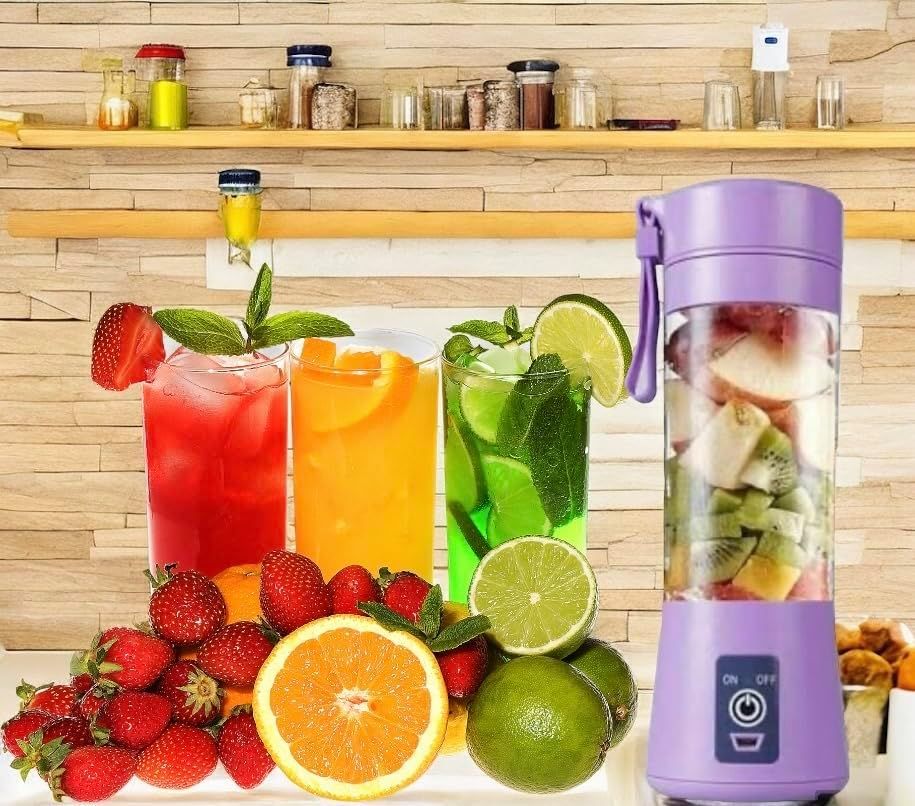 Portable 6 Blades in 3D Juicer Cup view 4