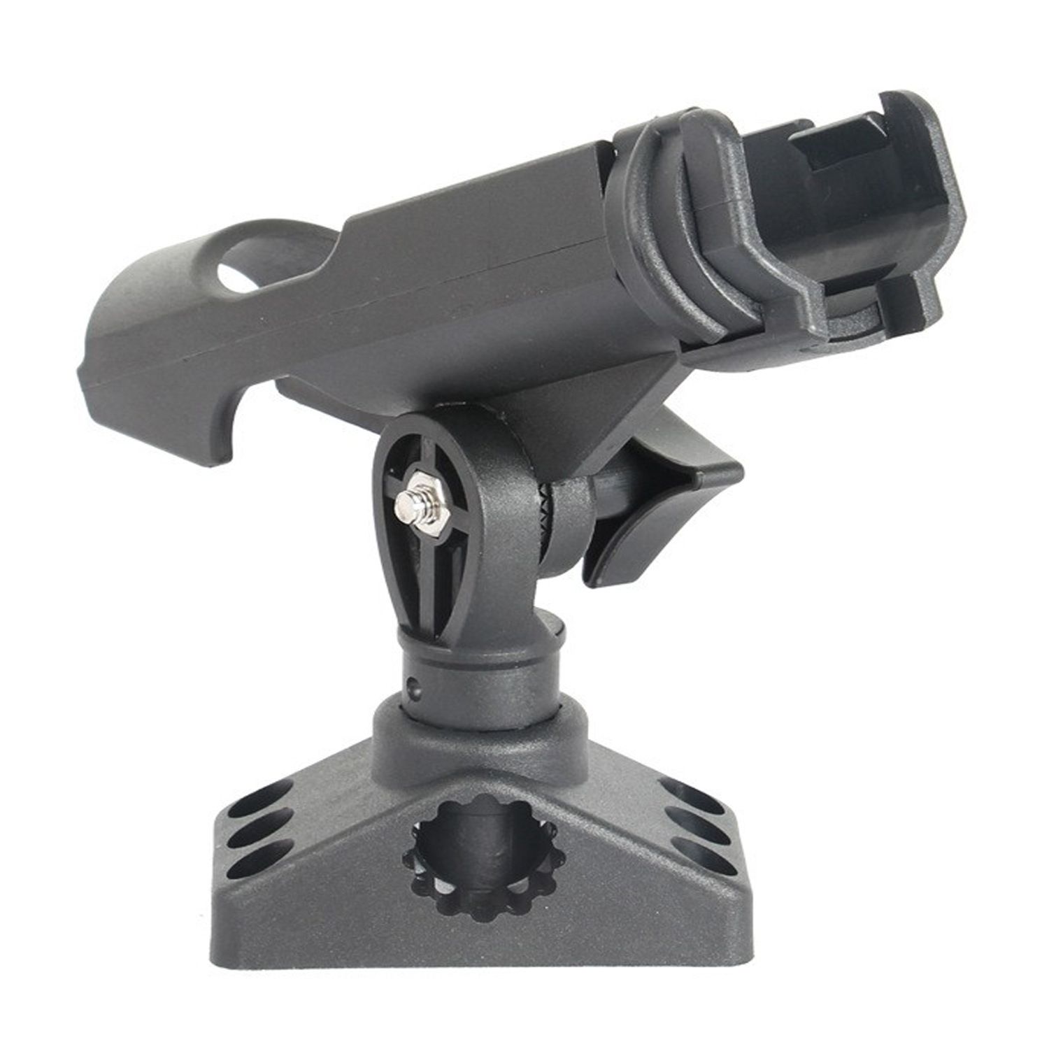2 Pack Spinning Rod Holder with Side Deck Mount Fishing Rod Holder Adjustable view 3