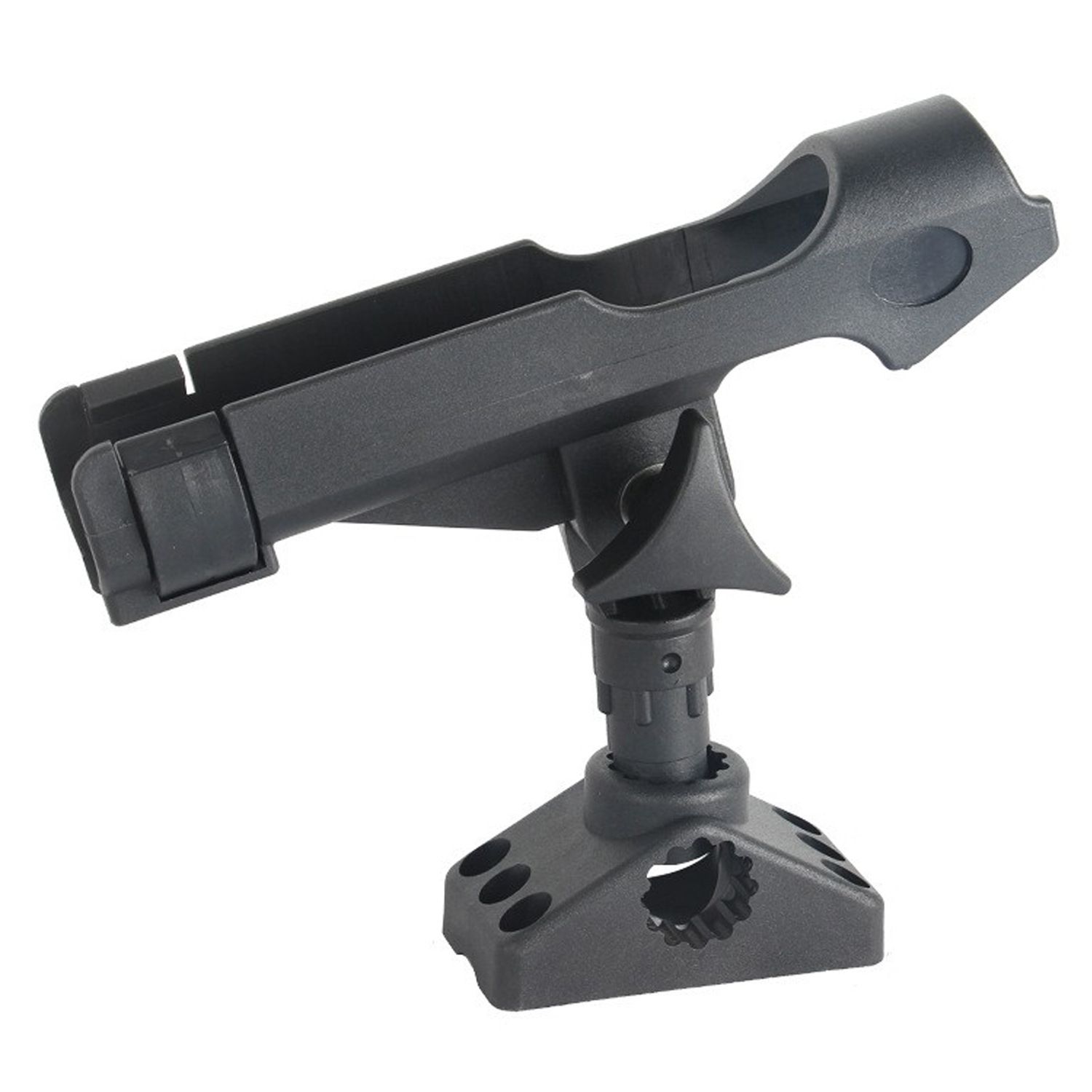 2 Pack Spinning Rod Holder with Side Deck Mount Fishing Rod Holder Adjustable view 4