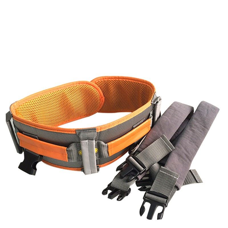 Upgraded Buckle Gait Belt with Detachable Leg Straps Medical Transfer Belt view 2