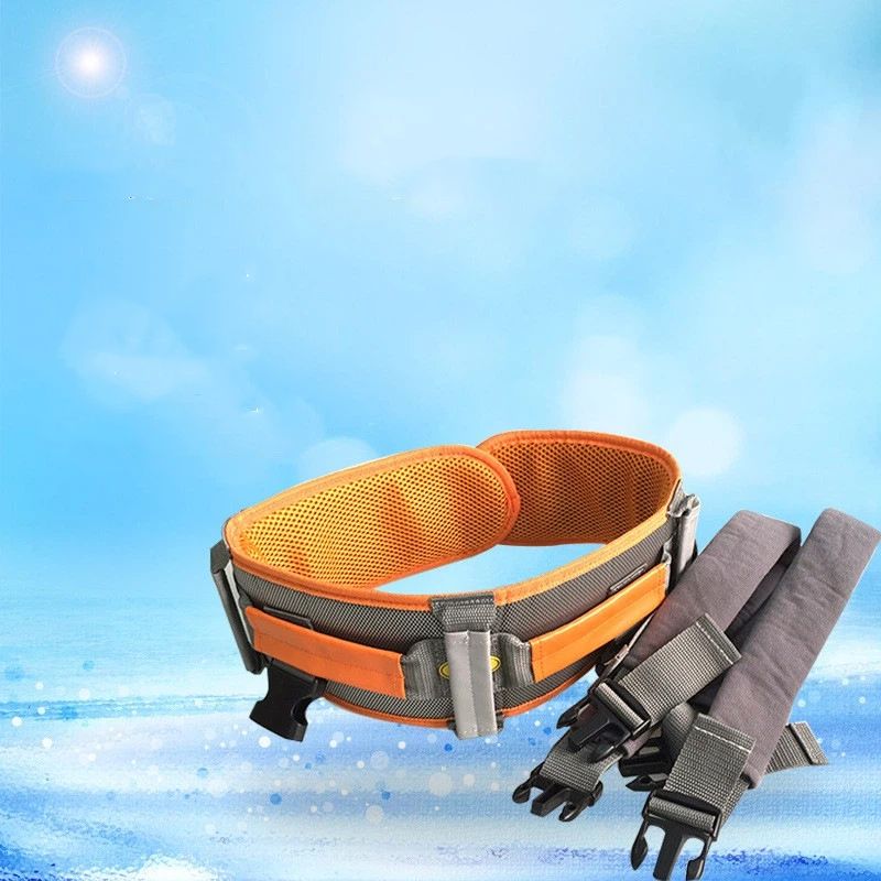 Upgraded Buckle Gait Belt with Detachable Leg Straps Medical Transfer Belt view 3