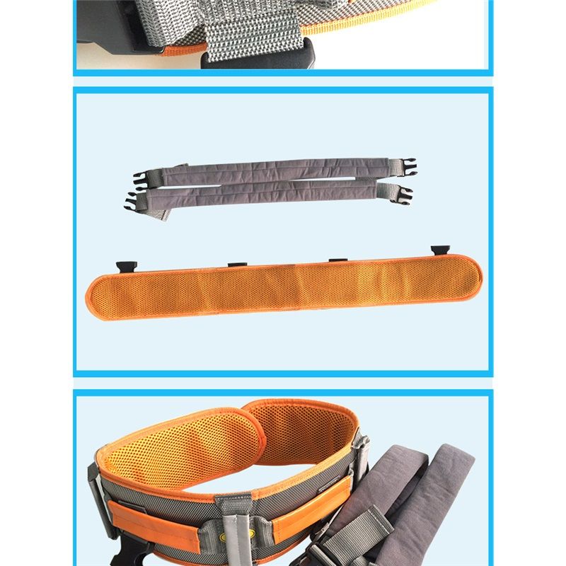 Upgraded Buckle Gait Belt with Detachable Leg Straps Medical Transfer Belt view 5