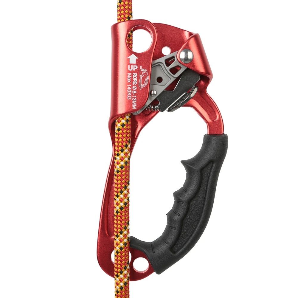 Hand Ascender Rock Climbing Tree Arborist Rappelling Gear Equipment Rope Clamp view 5