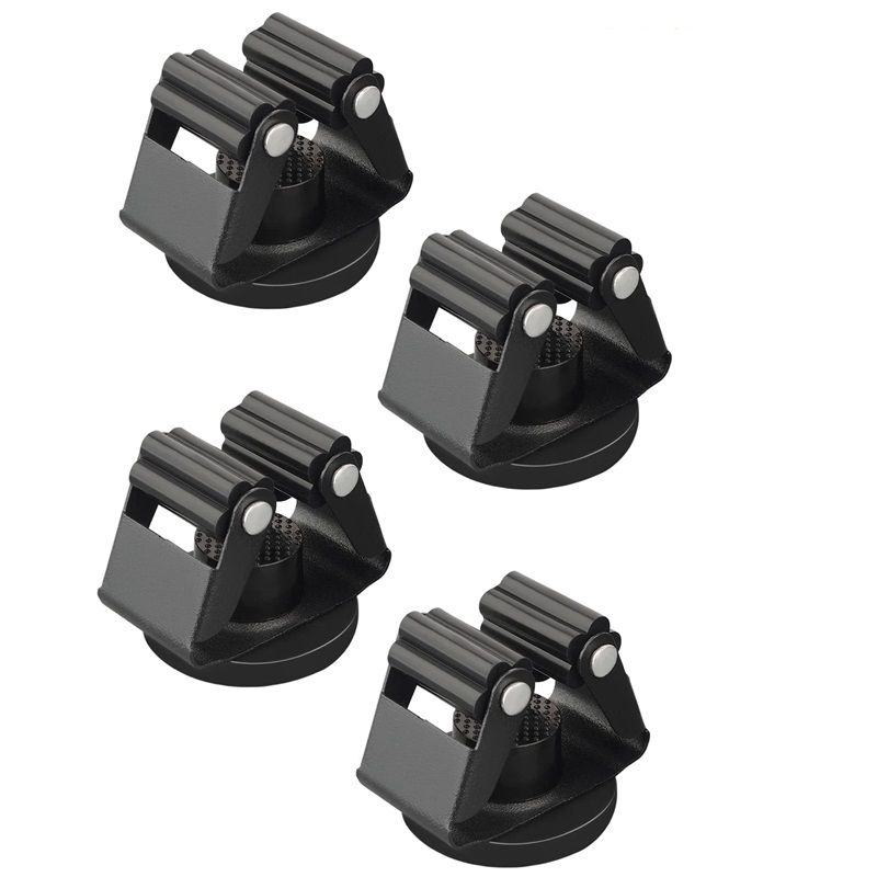 Magnetic Broom Holder,4PCS Anti-Slip Magnetic Mount Storage Broom Holders with — image 1