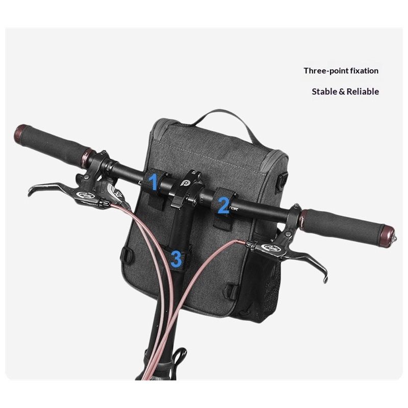 Bike Handlebar Bag,Bike Front Bag Road Bike Bag Bike Frame Bag Bike Basket Bag view 2