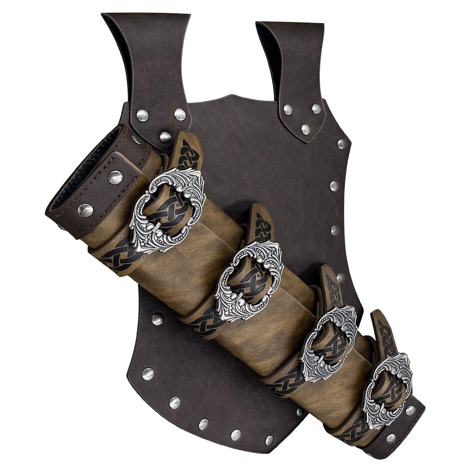 Medieval Faux Leather Sword Frog — image 1