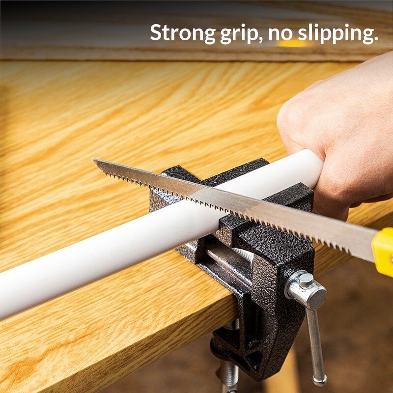 Mini Table Clamp, Small Bench Vice, New upgraded cast iron manufacturing view 2