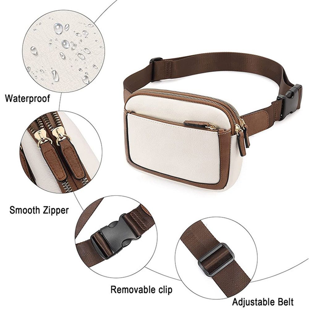 Belt Bag for Women, Mini Everywhere Crossbody Waist Bag Adjustable Strap view 2