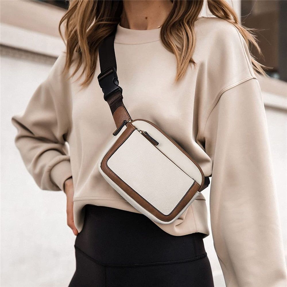 Belt Bag for Women, Mini Everywhere Crossbody Waist Bag Adjustable Strap view 4