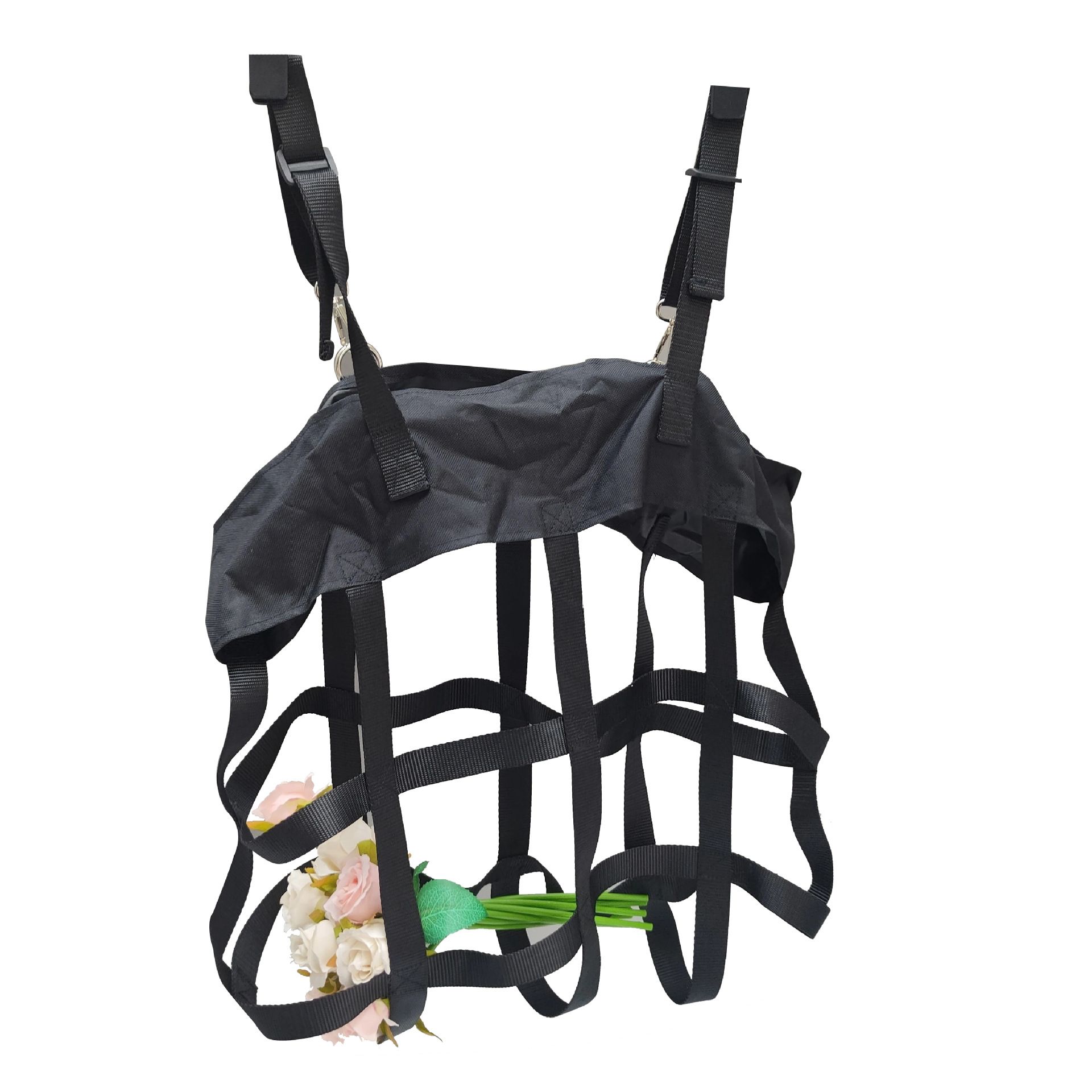 2 Pcs Classic Box Fan Holder for Horse Stall Adjustable Equine Bag Hanging view 5
