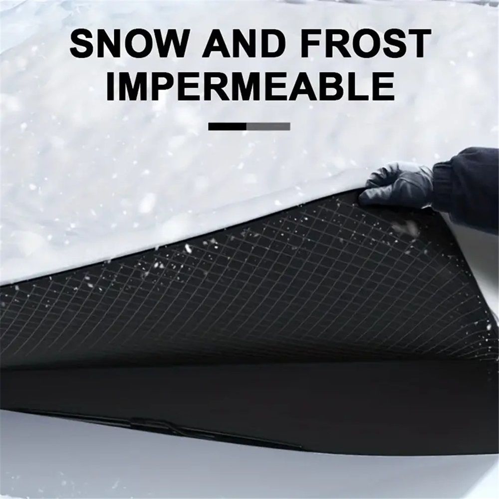 Windshield Snow Cover, Car Windshield Cover for Ice and Snow, Automotive Large view 2