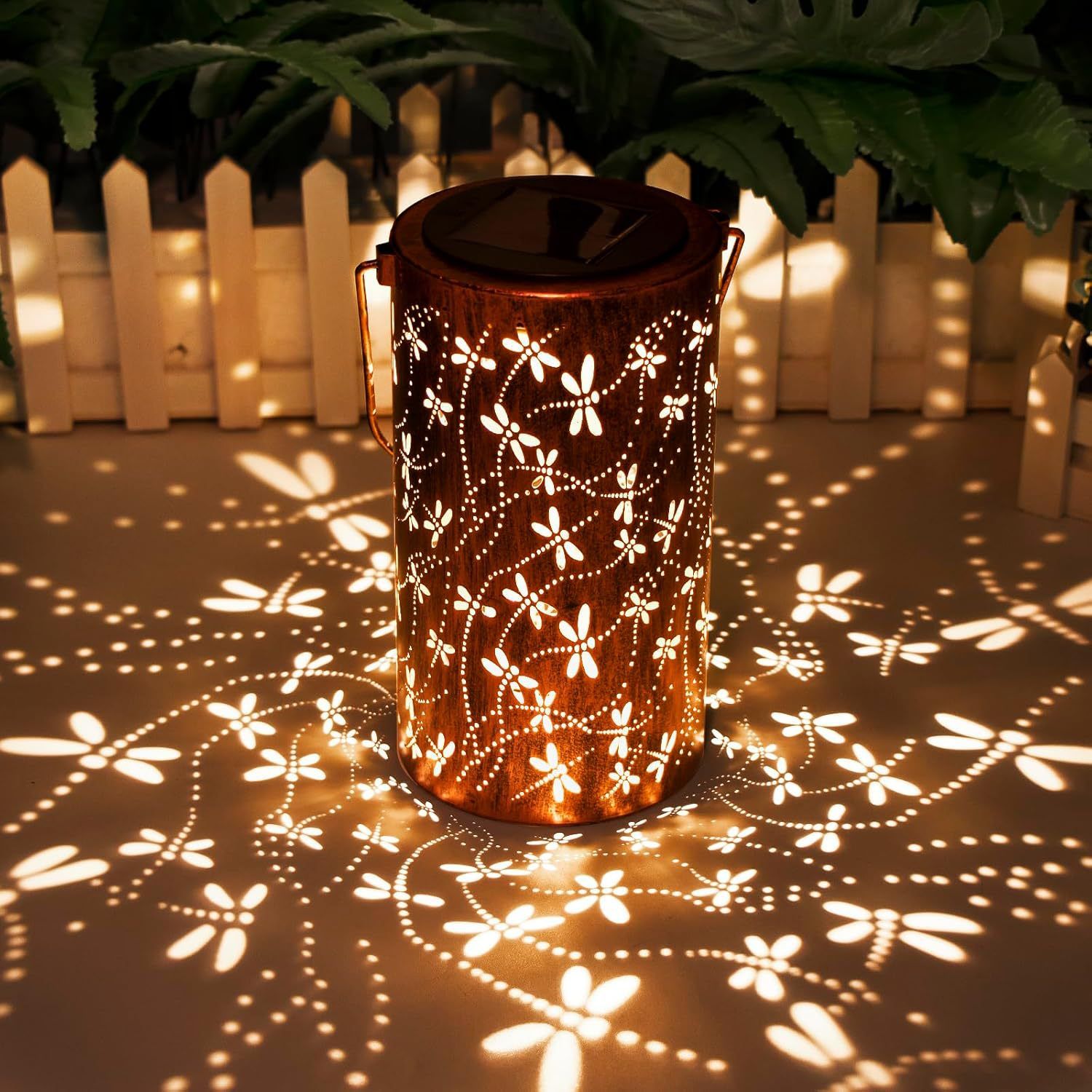 Birthday Gifts for Women Mom Grandma Ladies Solar Lanterns Outdoor Hanging — image 1