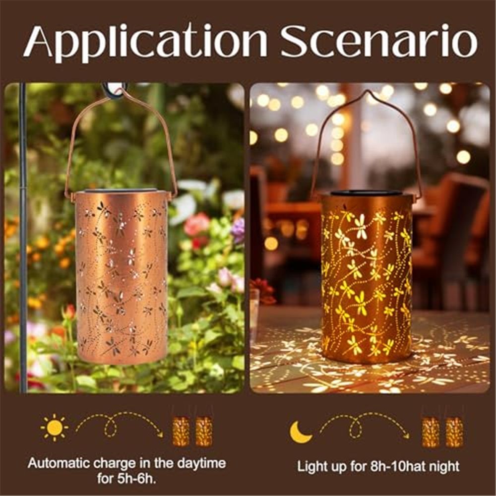 Birthday Gifts for Women Mom Grandma Ladies Solar Lanterns Outdoor Hanging view 4