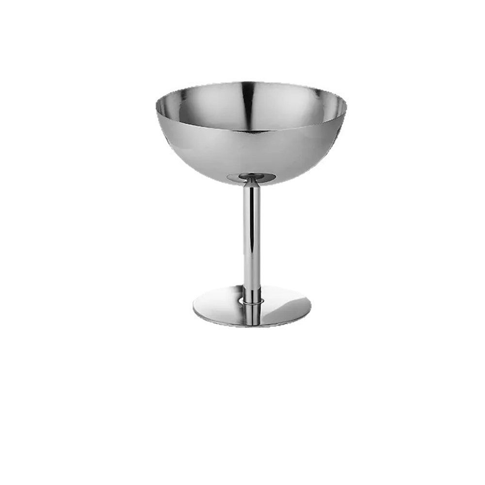 Ice Cream Cup, 4Pcs Stainless Steel Serving Dessert Bowls Cups Sauce Bowls view 2