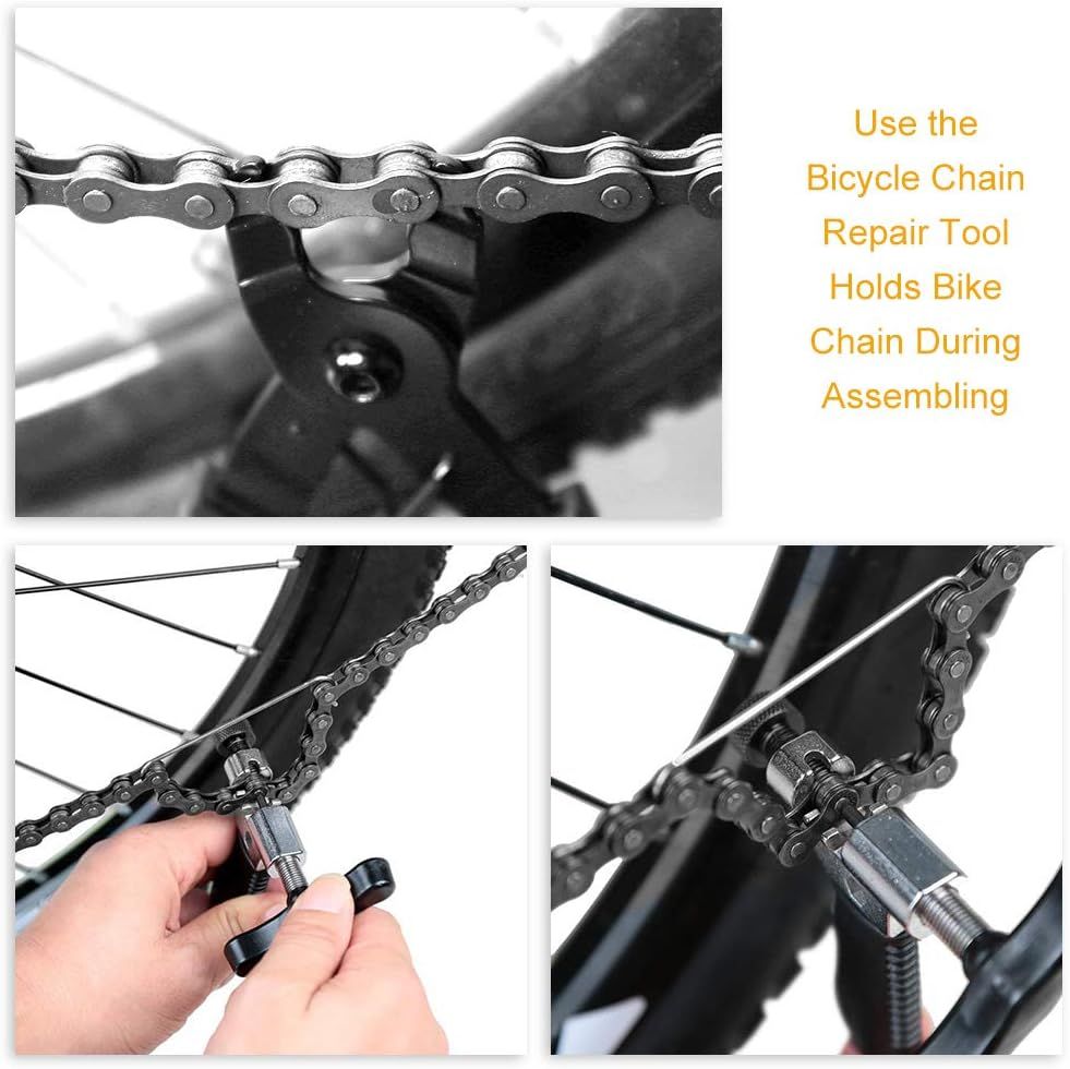 12 in 1 Bike Chain Repair Tool Kit Set view 2