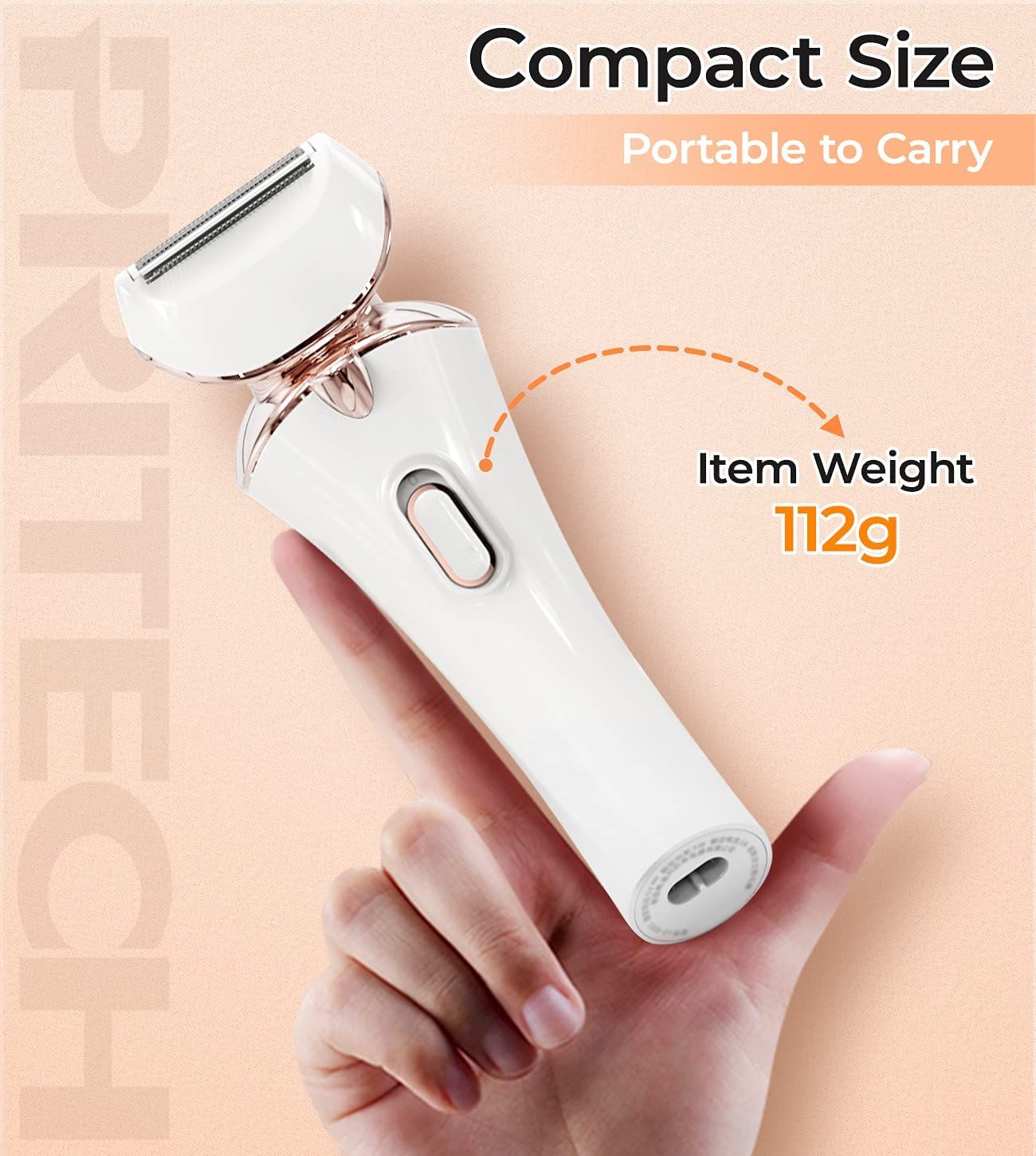 Electric Razor for Women Rechargeable Wet Dry Electric Shaver for Women view 2