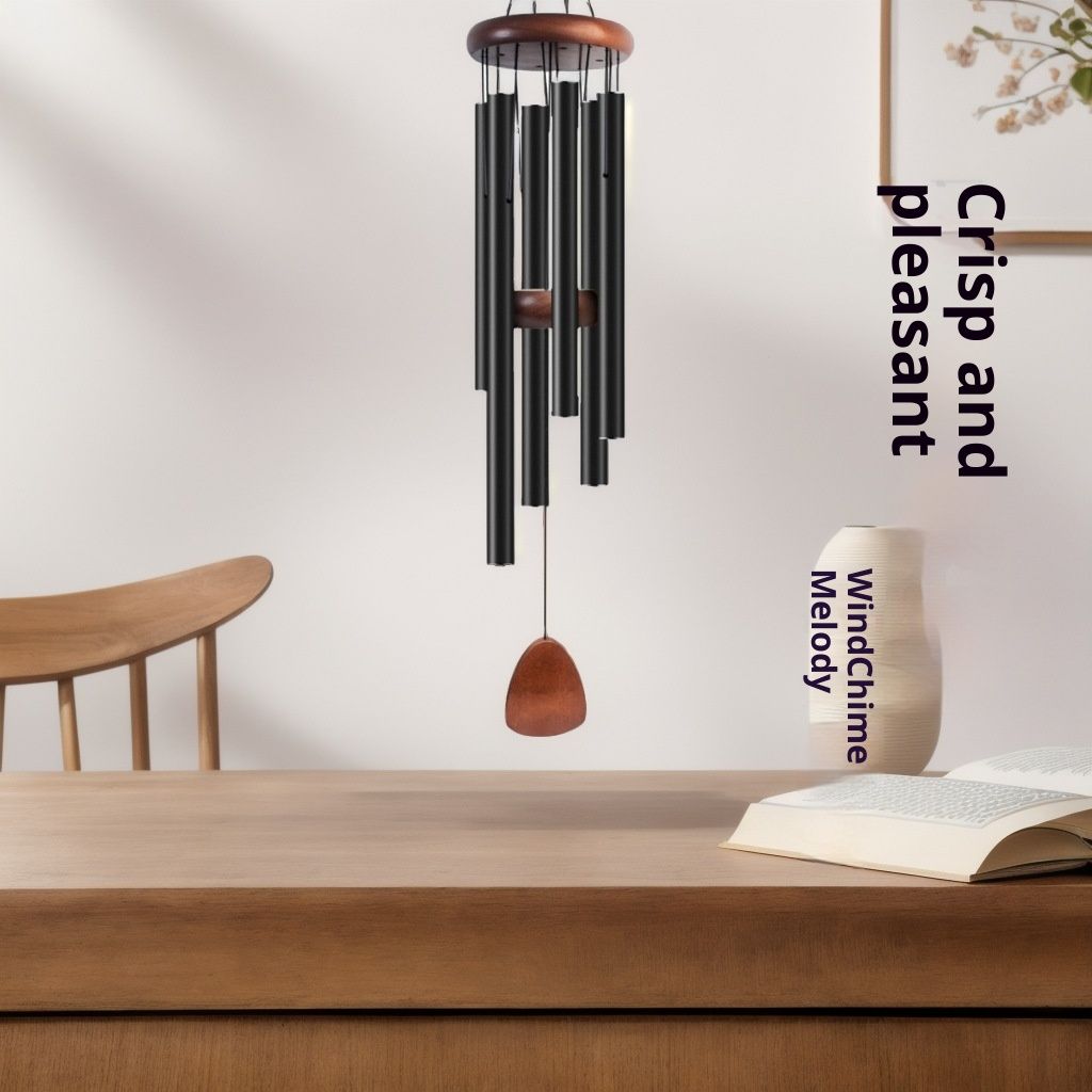 Large Aluminium Wind Chimes Outside view 2