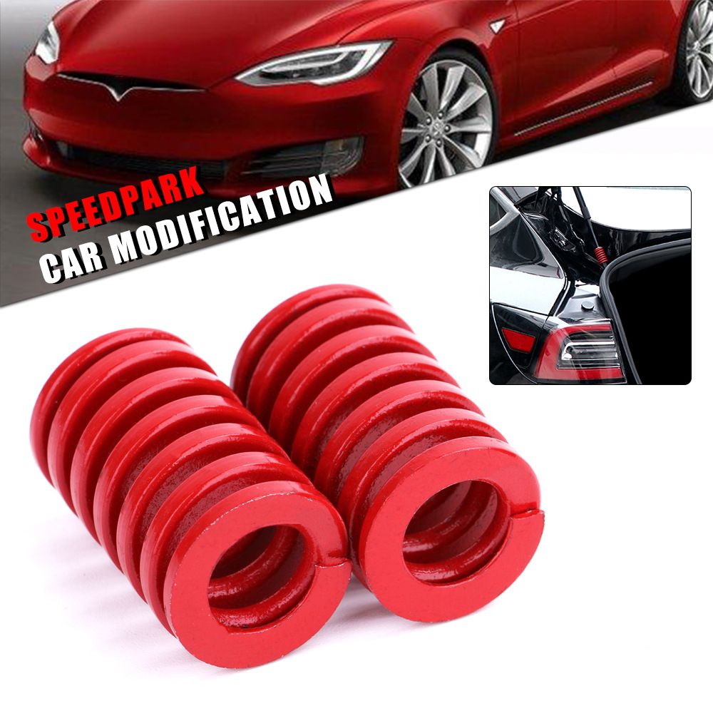 6PCS Spring Mod Kits Modification Spring Parts Accessories red Trunk Tailgate view 3